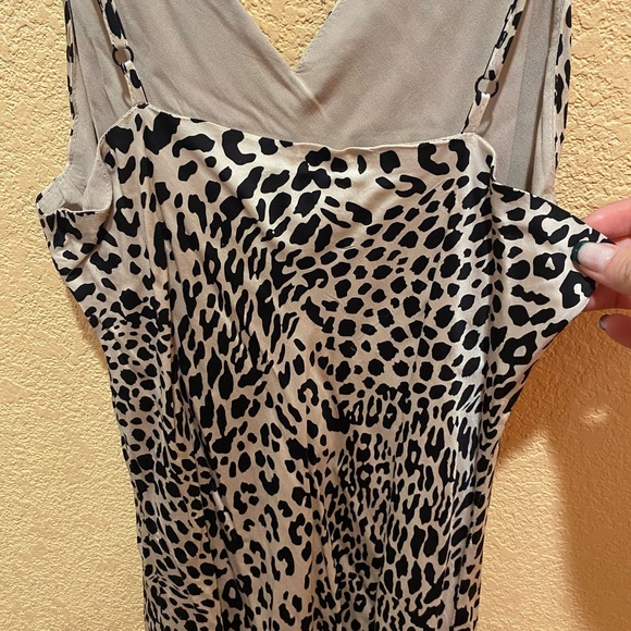 Satin maxi dress - Picture 4 of 4